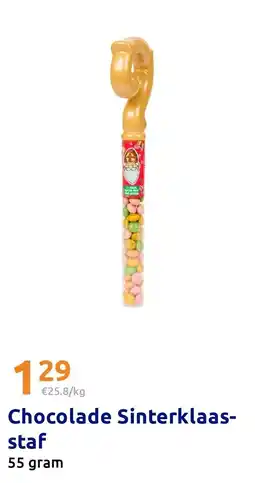 Action Chocolade Sinterklaas-staf aanbieding