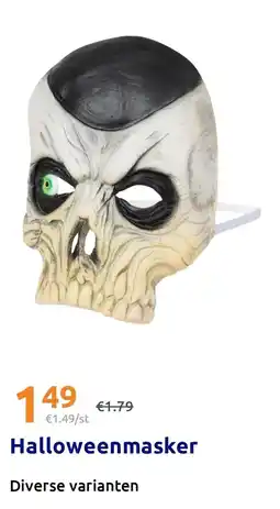 Action Halloweenmasker aanbieding