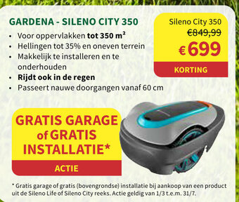 Horta Gardena - sileno city 350 aanbieding