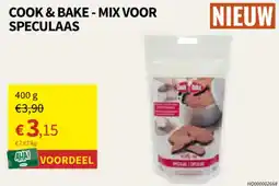 Horta cook & bake - mix voor speculaas aanbieding