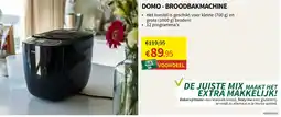 Horta broodbakmachine aanbieding