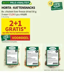 Horta Horta kattensnacks aanbieding