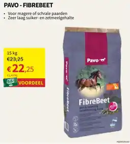 Horta Pavo fibrebeet aanbieding