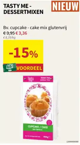 Horta Tasty Me - Dessertmixen aanbieding