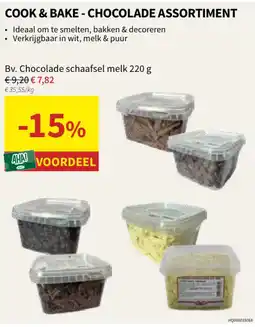 Horta Cook & Bake - chocolade assortiment aanbieding