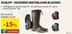 Horta gevoerde winterlaars blizzard aanbieding