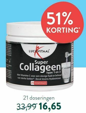 Holland & Barrett Super collageen aanbieding