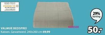 Jysk Valmue bedsprei aanbieding