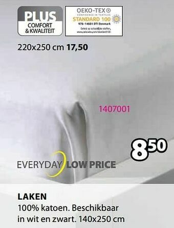 Jysk Laken aanbieding