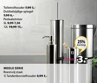 Jysk Medle tandenborstelhouder aanbieding