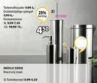 Jysk Medle toiletborstel aanbieding