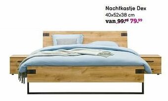 Leen Bakker Nachtkastje dex aanbieding