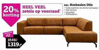 Leen Bakker Hoeksalon otis aanbieding