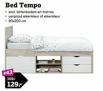 Leen Bakker Bed tempo aanbieding