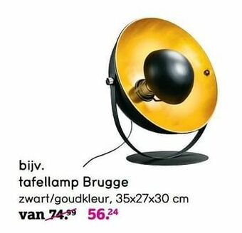 Leen Bakker Tafellamp brugge aanbieding