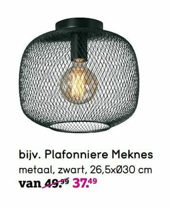 Leen Bakker Plafonniere meknes aanbieding