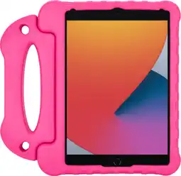 Coolblue BlueBuilt iPad (2021/2020) Kids Cover Roze aanbieding