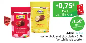 Adelie Fruit omhuld met chocolade