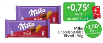 Milka Chocoladetablet Biscoff