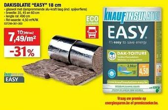 Hubo Dakisolatie easy aanbieding
