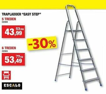 Trapladder easy step 5 treden