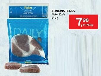 Alvo Tonijnsteaks fisker daily aanbieding