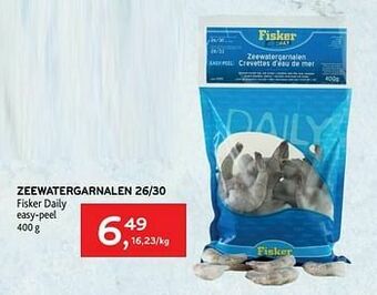 Alvo Zeewatergarnalen 26-30 fisker daily aanbieding