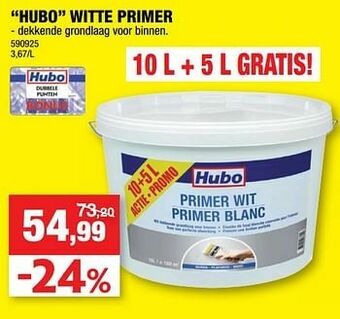 Hubo Hubo witte primer aanbieding