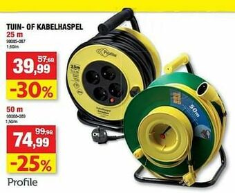 Tuin- of kabelhaspel