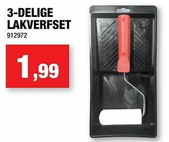 Hubo 3-delige lakverfset aanbieding
