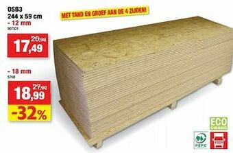 Hubo Osb3 aanbieding