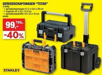Hubo Gereedschapswagen tstak aanbieding