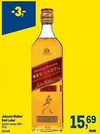 Johnnie walker red label scotch whisky