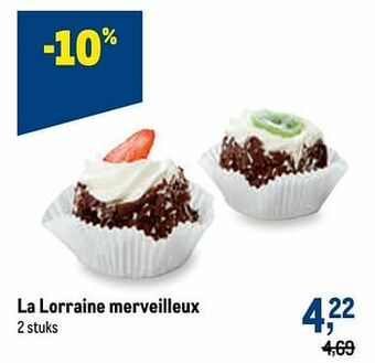 Makro La lorraine merveilleux aanbieding