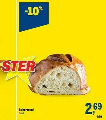 Makro Suikerbrood aanbieding