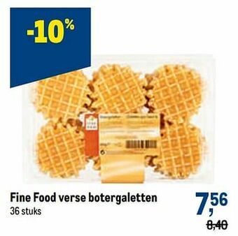 Makro Fine food verse botergaletten aanbieding