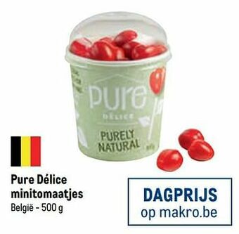 Makro Pure délice minitomaatjes aanbieding