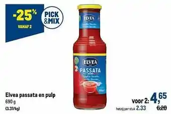 Elvea passata en pulp