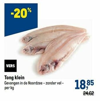Makro Tong klein aanbieding