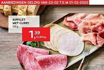 Alvo Kipfilet met curry aanbieding