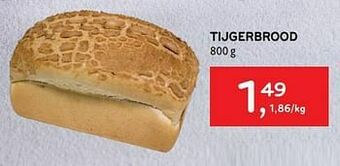 Alvo Tijgerbrood aanbieding