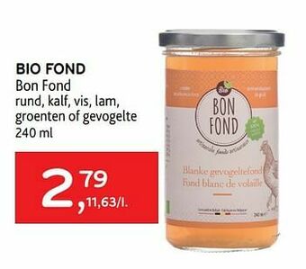 Bio fond bon fond