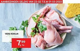Alvo Vers konijn aanbieding