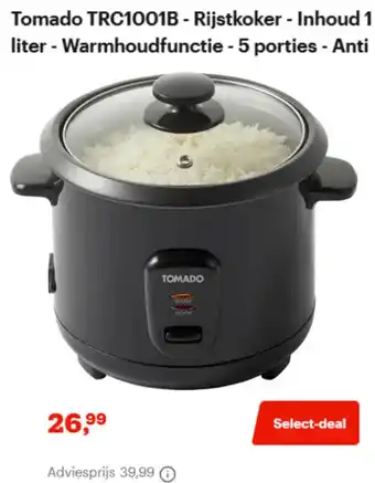 Tomado rijstkoker