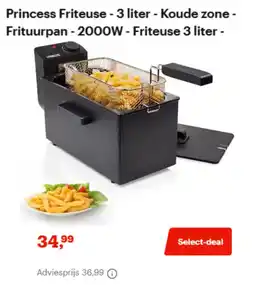 Bol.com Princess friteuse 3 liter aanbieding