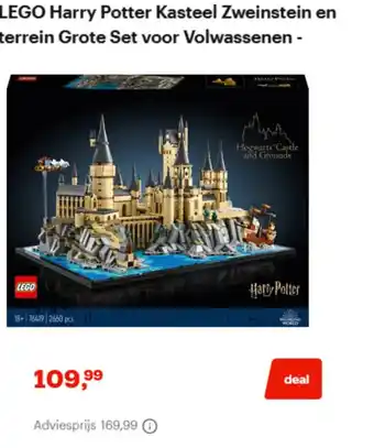 Lego harry potter kasteel zweinstein en terrein