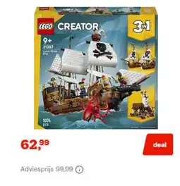 Bol.com lego creator iconic pirate ship aanbieding