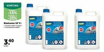AVEVE Bleekwater 18° aanbieding
