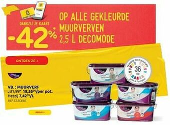 Brico Muurverf aanbieding