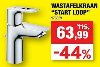 Hubo Wastafelkraan start loop aanbieding